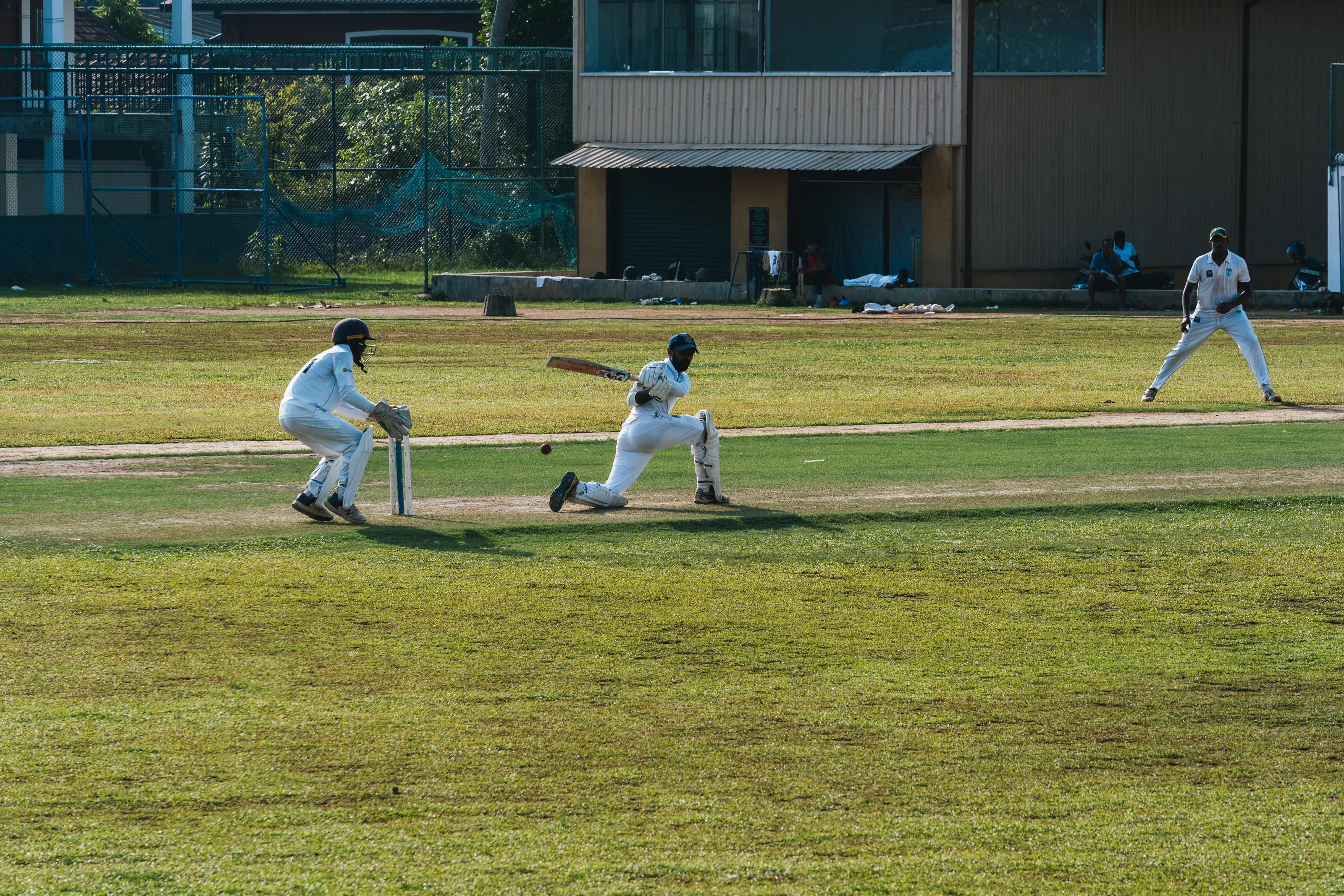 Wicket keeper in attesa